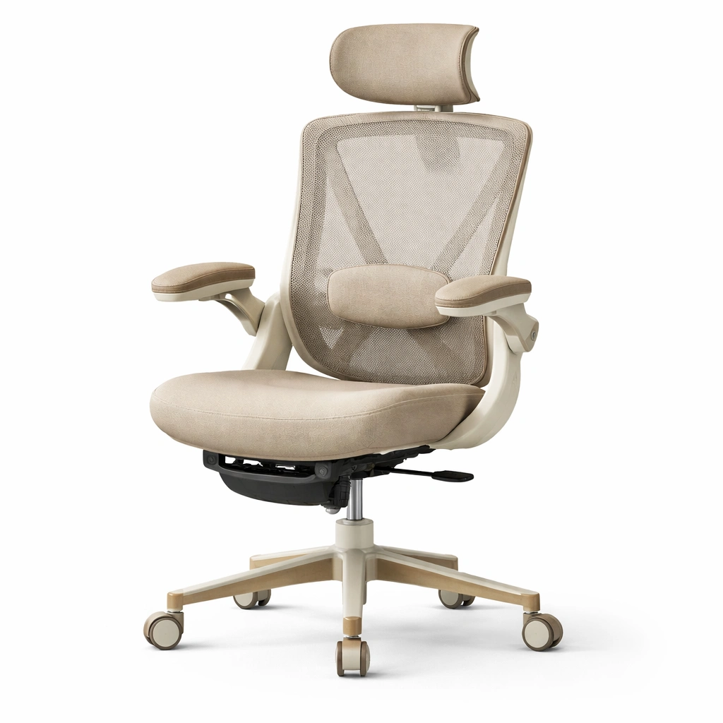 silla ergonomica de oficina con reposacabezas-dwellirae